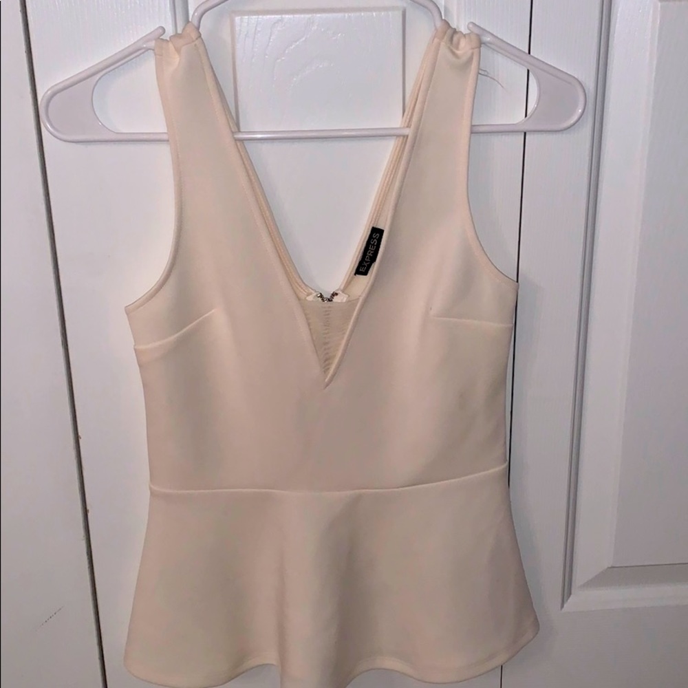 Express peplum top